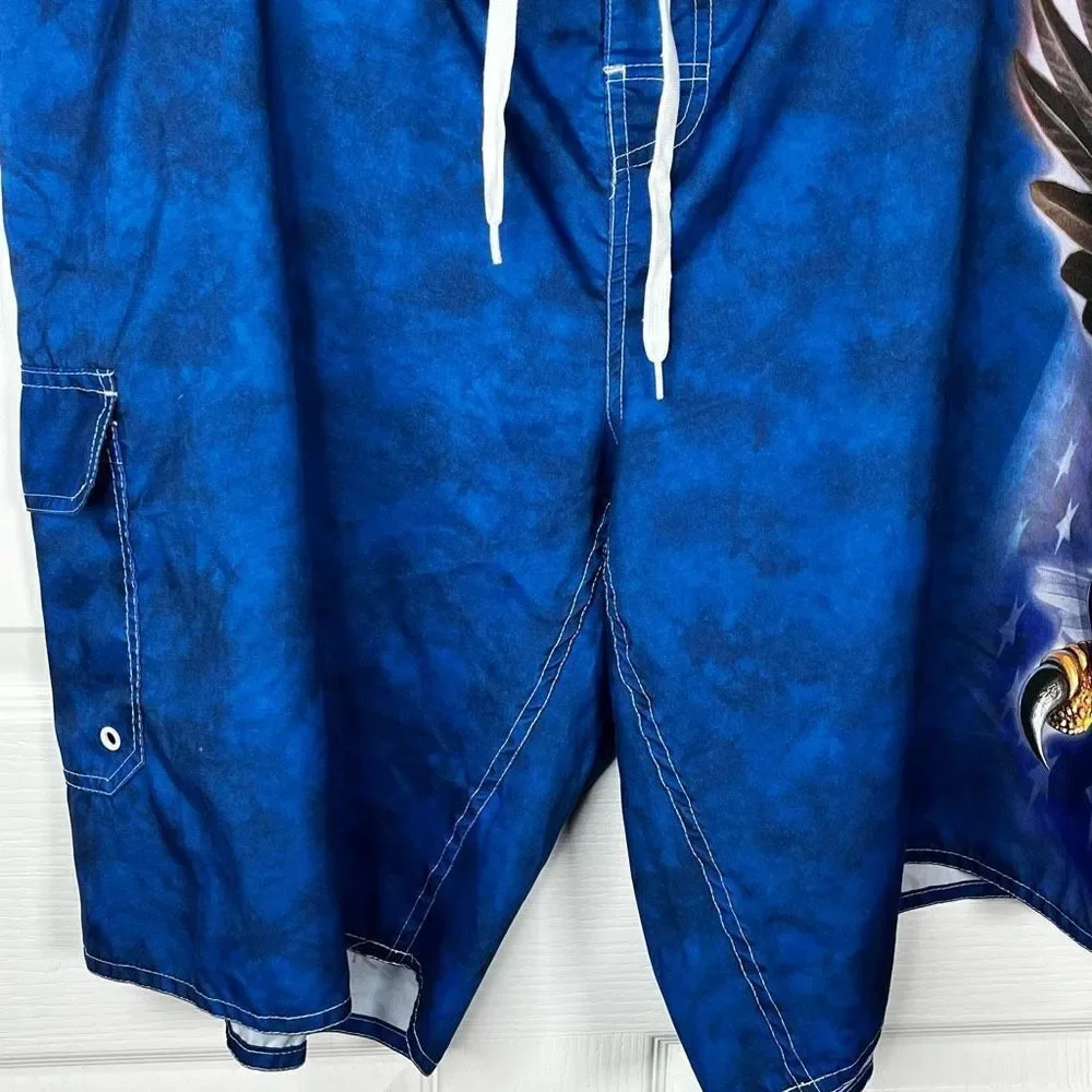The Mountain Screaming Eagle Swim Trunks Sz XL